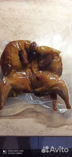 Копченые перепела, мясо перепелов