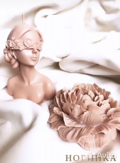 Свечи пион и таинственная незнакомка