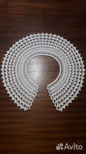 Воротник крючком