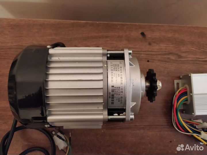 Редукторный эл. двигатель 48в 500вт