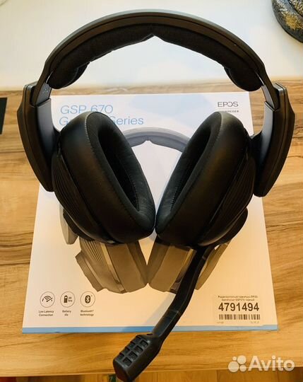 Беспроводные наушники epos sennheiser GSP 670