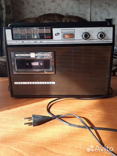 Кассетный магнитофон электроника 302