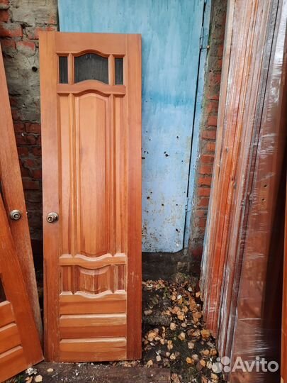 Дверь межкомнатные деревянная бу массив