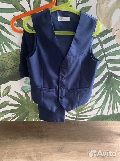 HM жилет и брюки комплект 128