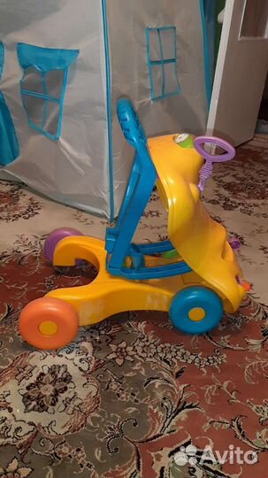 Машинка Каталка ходунки