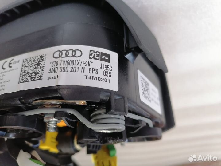 Спортивный руль Audi Q7 4M Оригинал