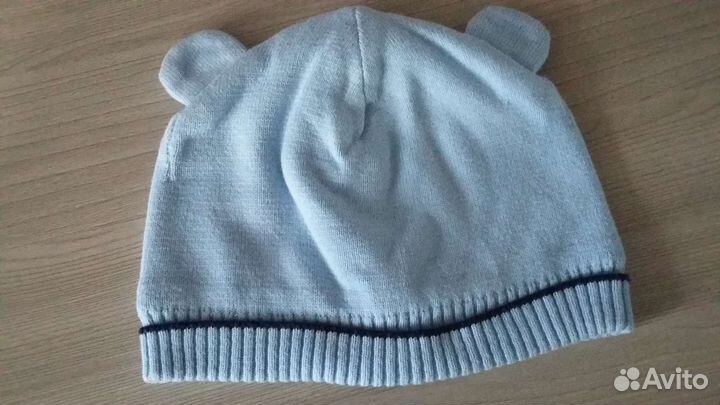 Шапки для мальчика 46 размер, на годик