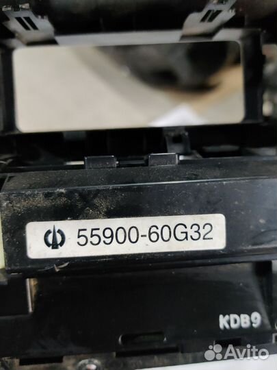 LX 570 Блок управления климатом контроля задний