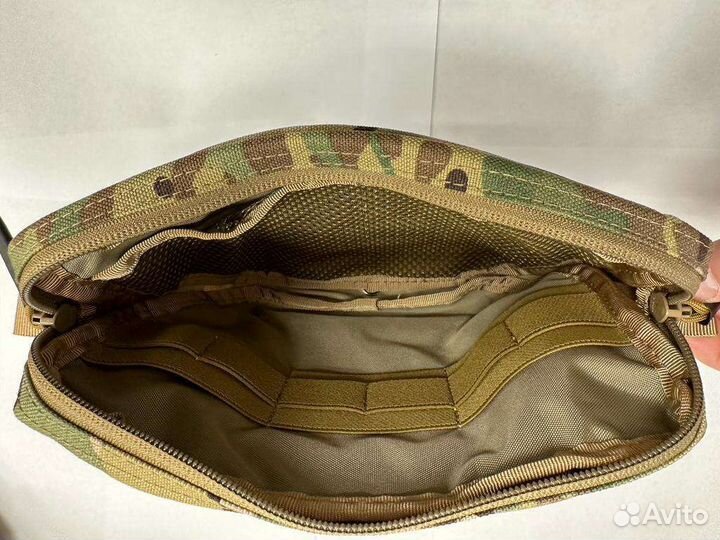 Тактическая подвесная сумка напашник на бронежилет