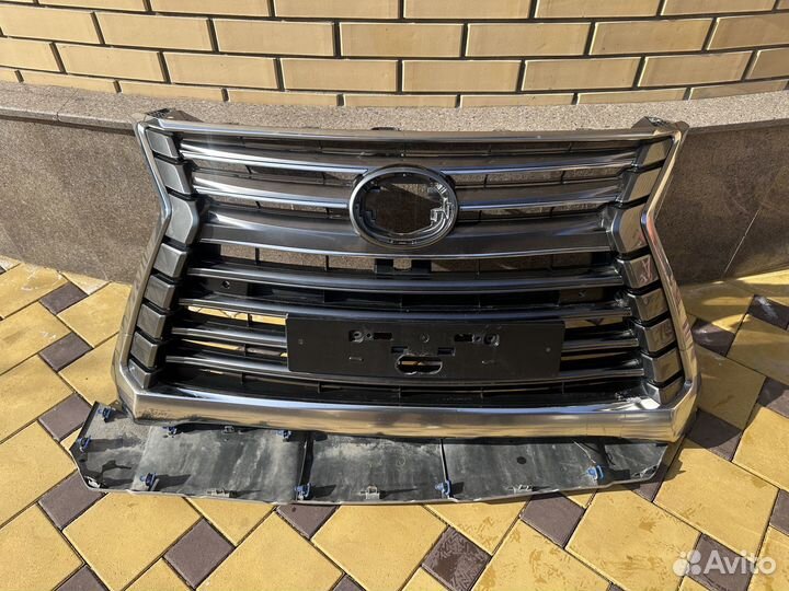 Передняя решетка lexus lx570/450