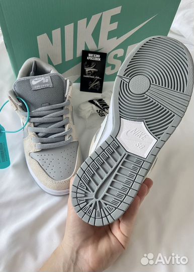 Кроссовки Nike SB Dunk Low Summit White Wolf Grey