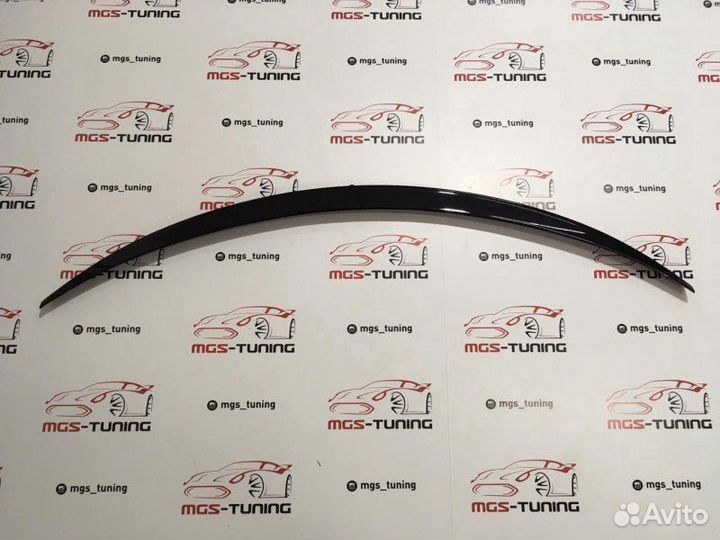 Спойлер черный Mercedes GLE Coupe C292