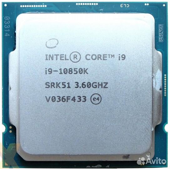 Процессор i9-10850k LGA1200