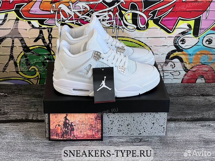 Кроссовки Nike Air Jordan 4 Pure Money (36-45)