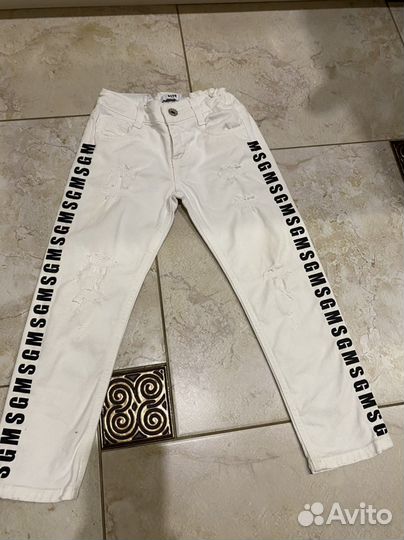 Джинсы msgm