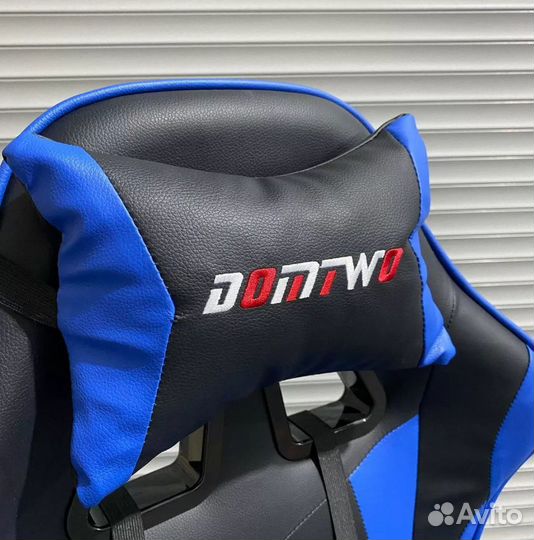 Игровое кресло / Синий тигр / 2023 / С массажем