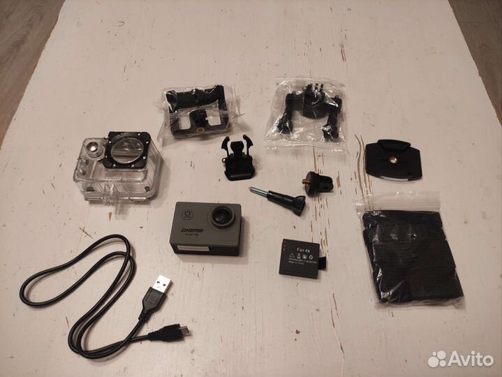 Экшн камера Экшн-камера Digma DiCam 180, 1080p