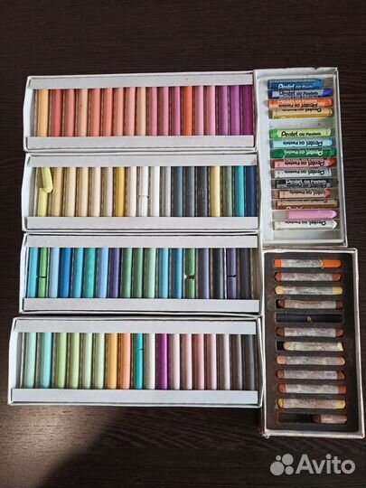 Пастель сухая+масляная