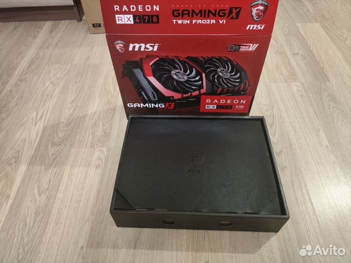 Видеокарта MSI rx 470 8gb gaming