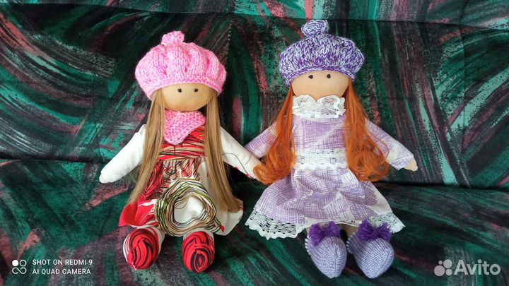 Интерьерные куклы ручной работы Тильда
