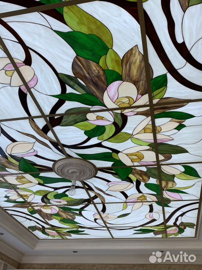 Изготовление витражей в технике Тиффани