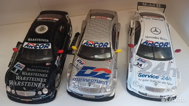 1/18 Редкие модели maisto mercedes benz CLK DTM