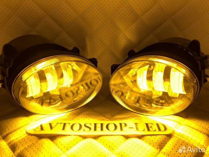 Фары противотуманные Nissan Teana T32 желтые белые