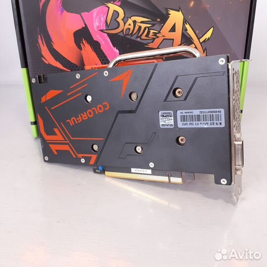 Видеокарта colorful geforce RTX2060 super NB 8Гб