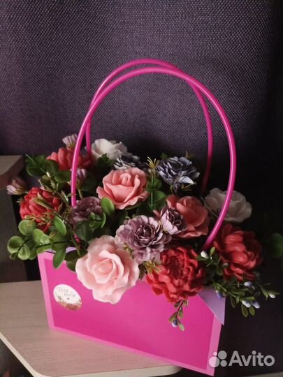 Букет из мыла