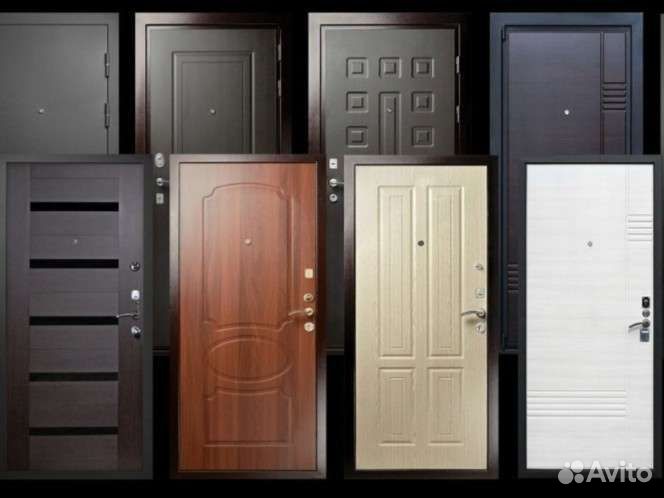 Замена панели мдф на входной двери накладки