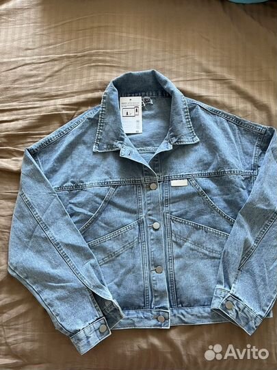 Джинсовая куртка оверсайз, джинсовка оверсайз