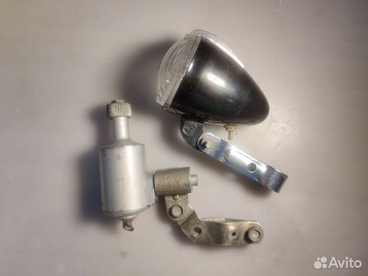 Вело генератор 68г и фара СССР