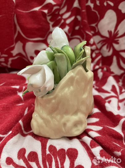 Фарфоровый букет зима ежевичная поляна