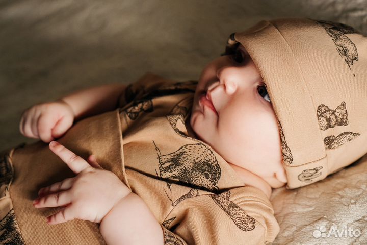 Шапочка для малышей, чепчик для новорожденных