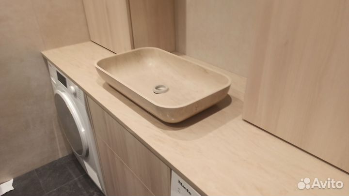 Изделия из акрила, столешница санузел, подоконник