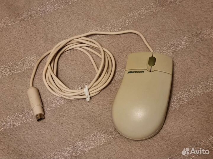 Ретро компьютернач мышь PS/2