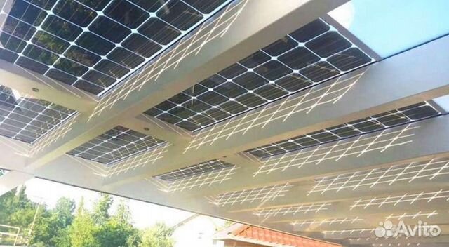 Солнечная батарея RS DM72-390M для навеса