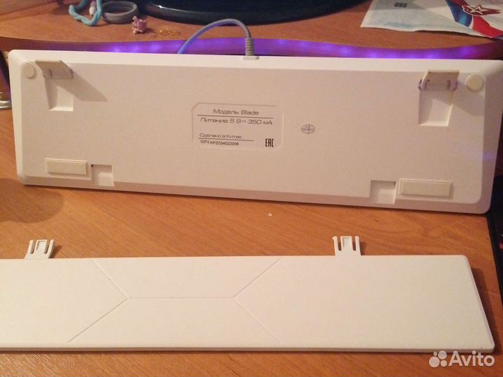 Механическая клавиатура ZET blade kailh black opti