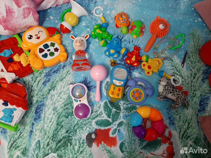 Развивающие игрушки бу пакетом