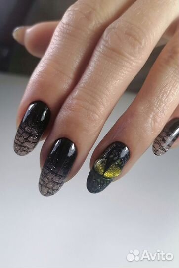 Наращивание ногтей, гель-лак