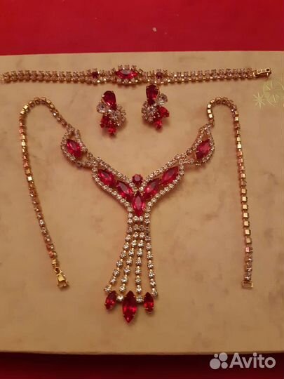 Колье ожерелье Чехия Яблонекс