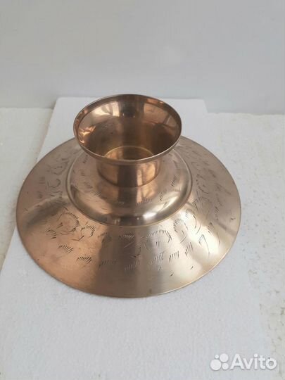 Ваза-конфетница латунная Индия