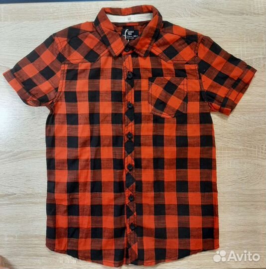 Новая Рубашка Mango Kids 7/8 лет 128 см