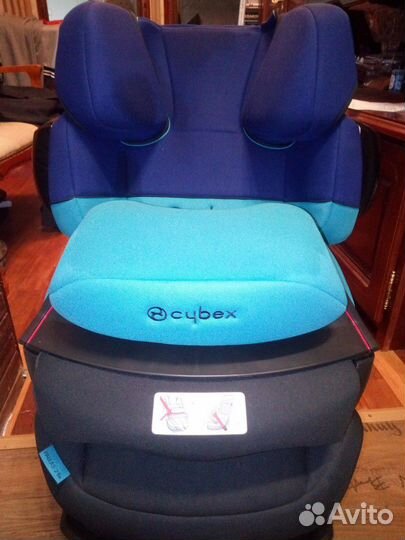 Автокресло cybex pallas 2 fix blue moon