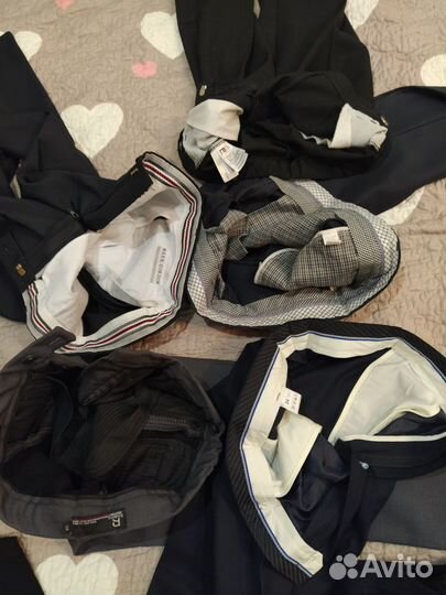 Брюки классич. жилеты 134 140 146 152