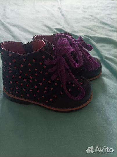 Ботинки осенние для девочки 24