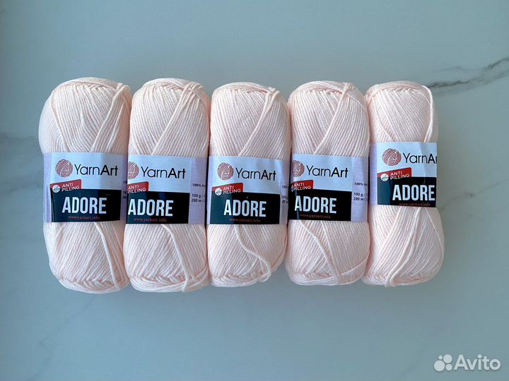 Пряжа YarnArt Adore Antipilling