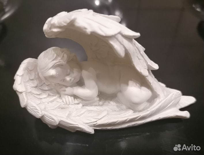Статуэтка ангелочек гипс