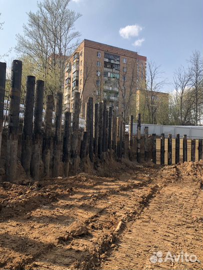 Погружение извлечение шпунта