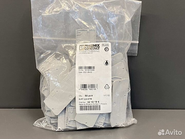 Phoenix contact 3210196 D-PT 2,5-MTB новое, 43 шт